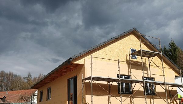 Rodinný dům Pravíkov v realizaci